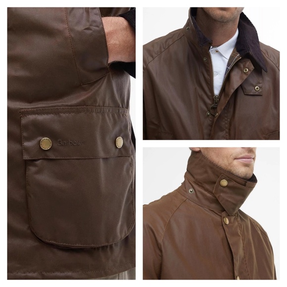 Barbour Ashby Wax Jacket - Picture 4 of 8